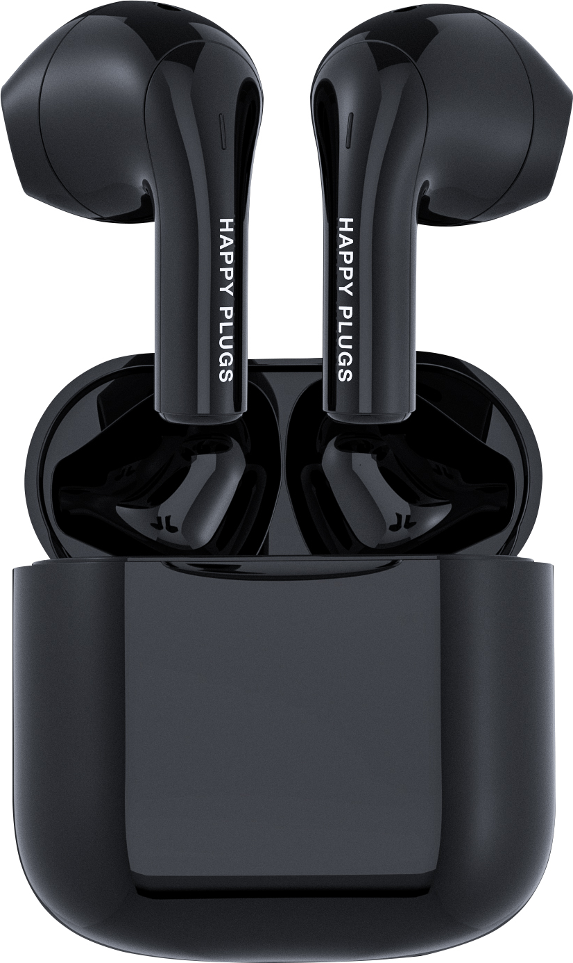 Happy Plugs Joy True Wireless Earbuds, Black - ONLINE ONLY