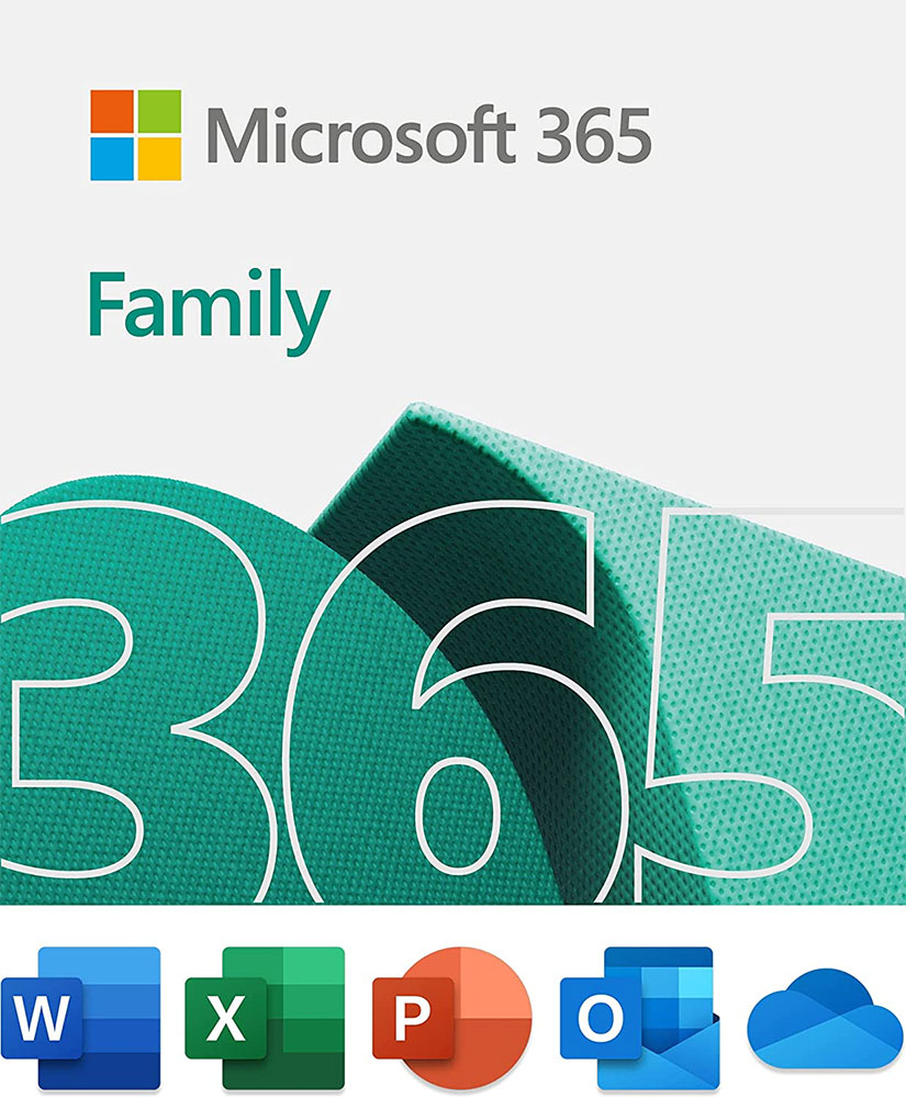 MICROSOFT OFFICE 365 FAMILY 6U ESD