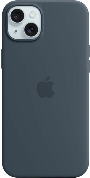 IPHONE 15 PLUS SI CASE BLU