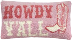 Howdy Yall Hook Pillow