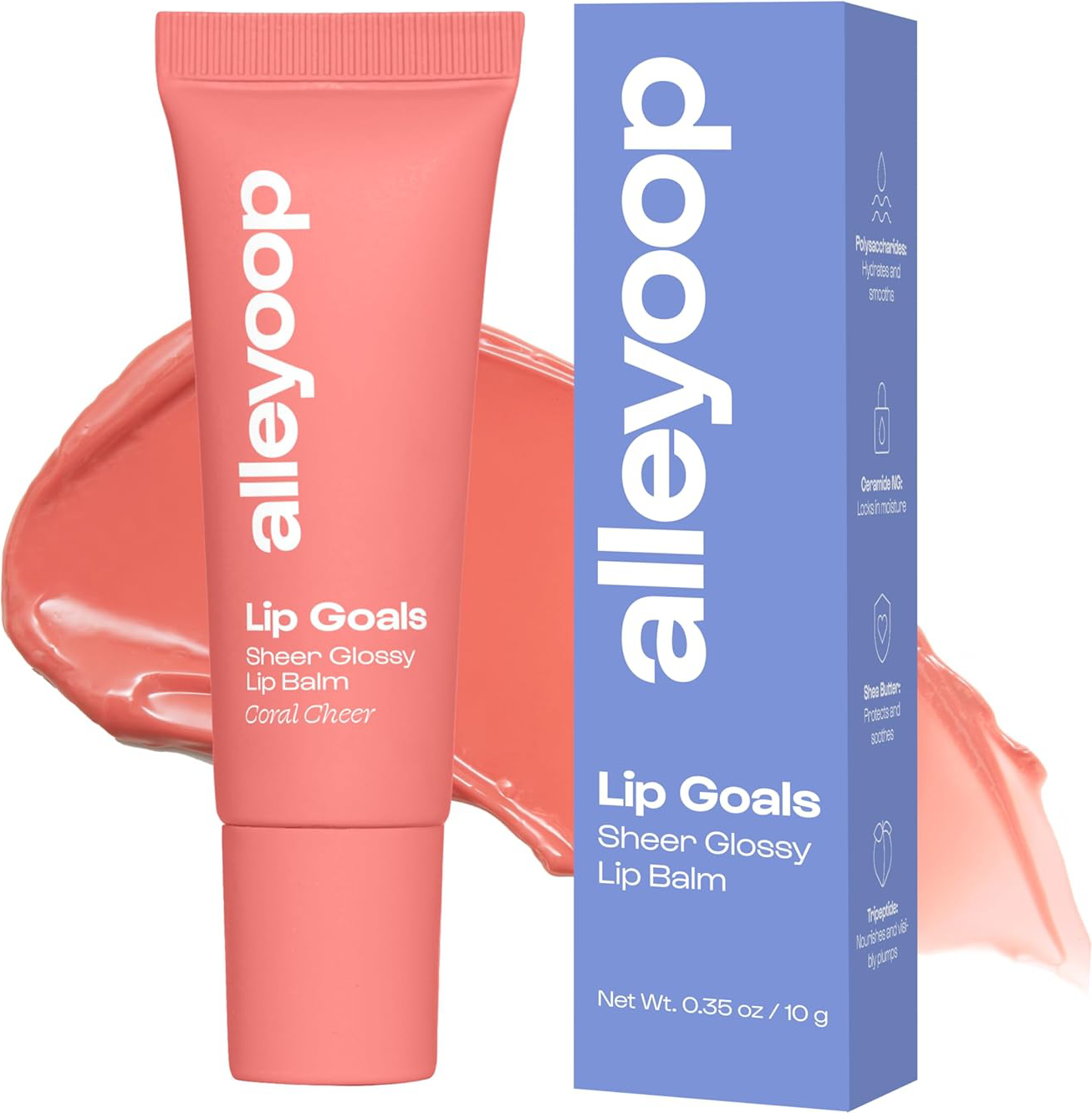 Lip Gloss Goals Coral Cheer