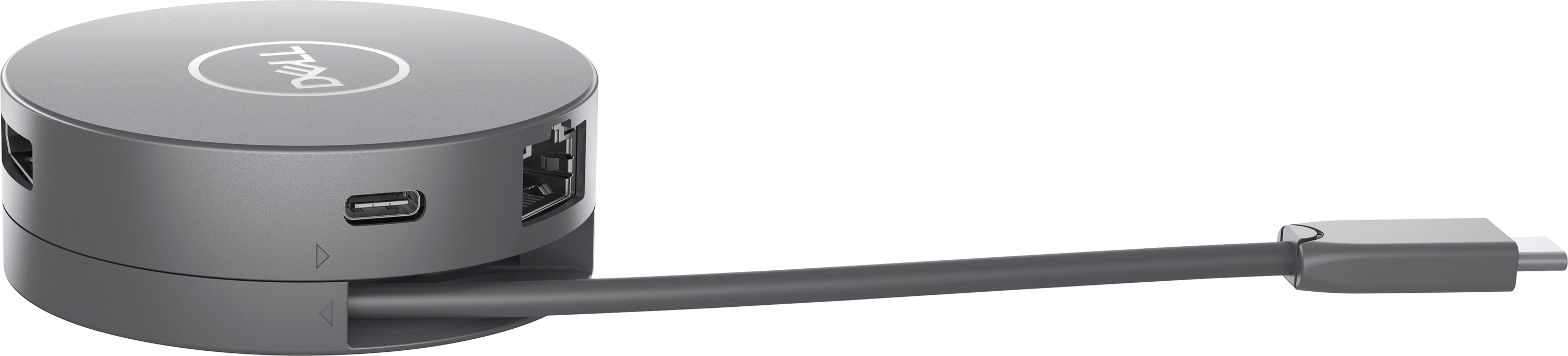 Dell 6-in-1 USB-C Multiport Adapter, Gray - ONLINE ONLY