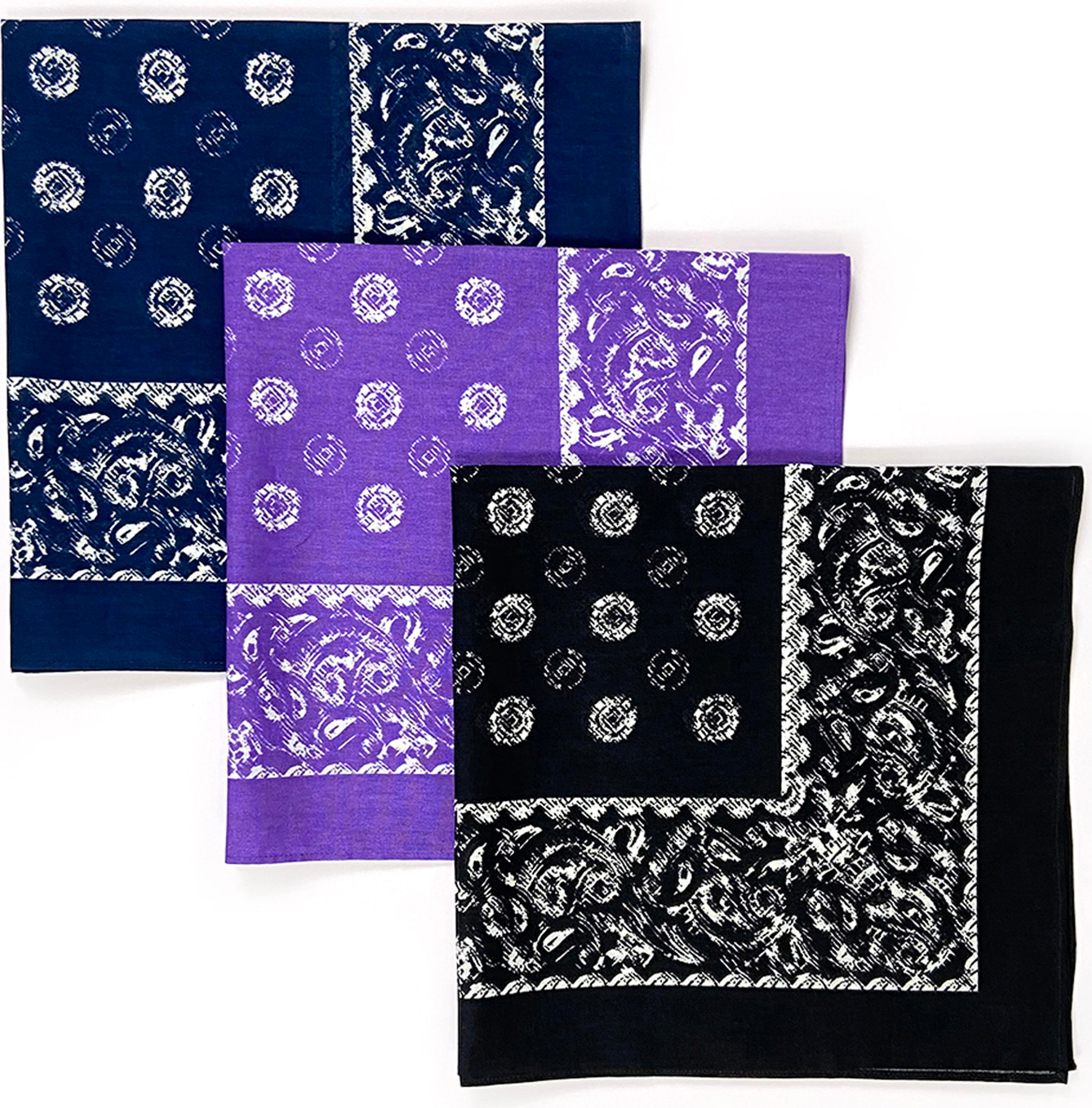 Paisley Bandana  3-Pack