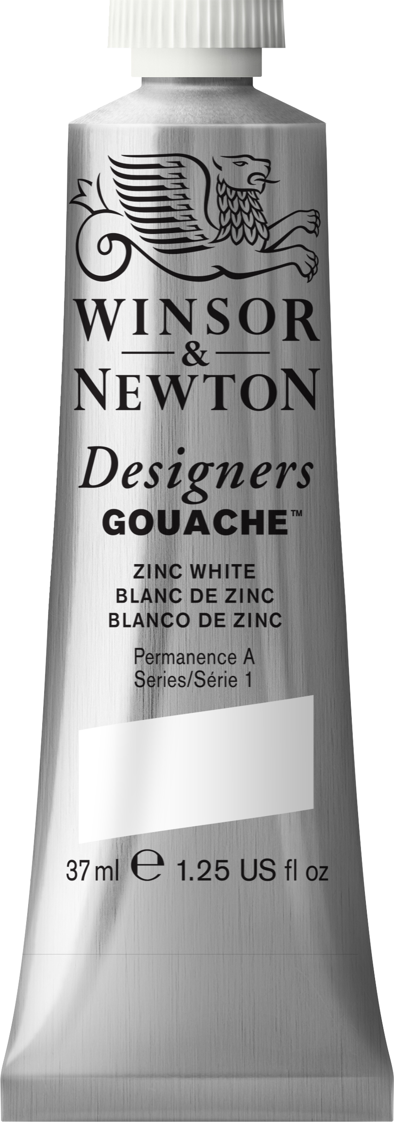 DES/GOUACHE 37 ML ZINC WHITE