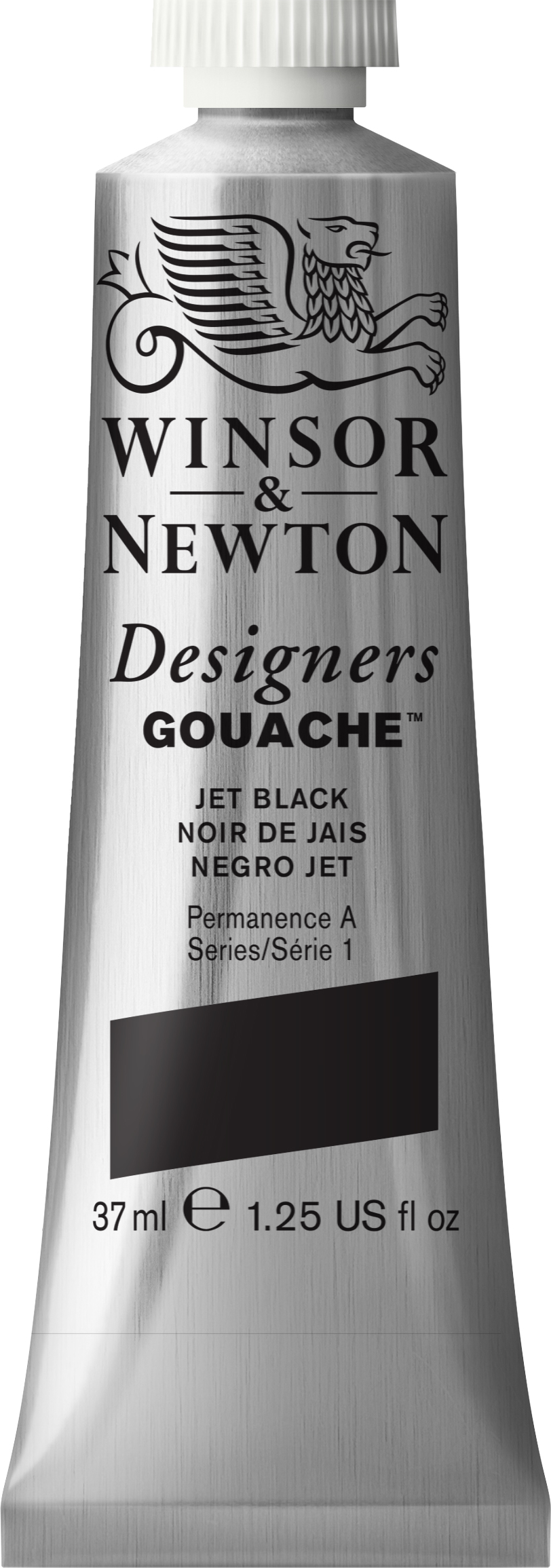 DES/GOUACHE 37 ML JET BLACK