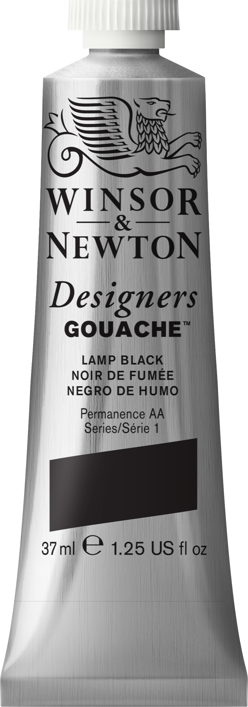 DES/GOUACHE 37 ML LAMP BLACK