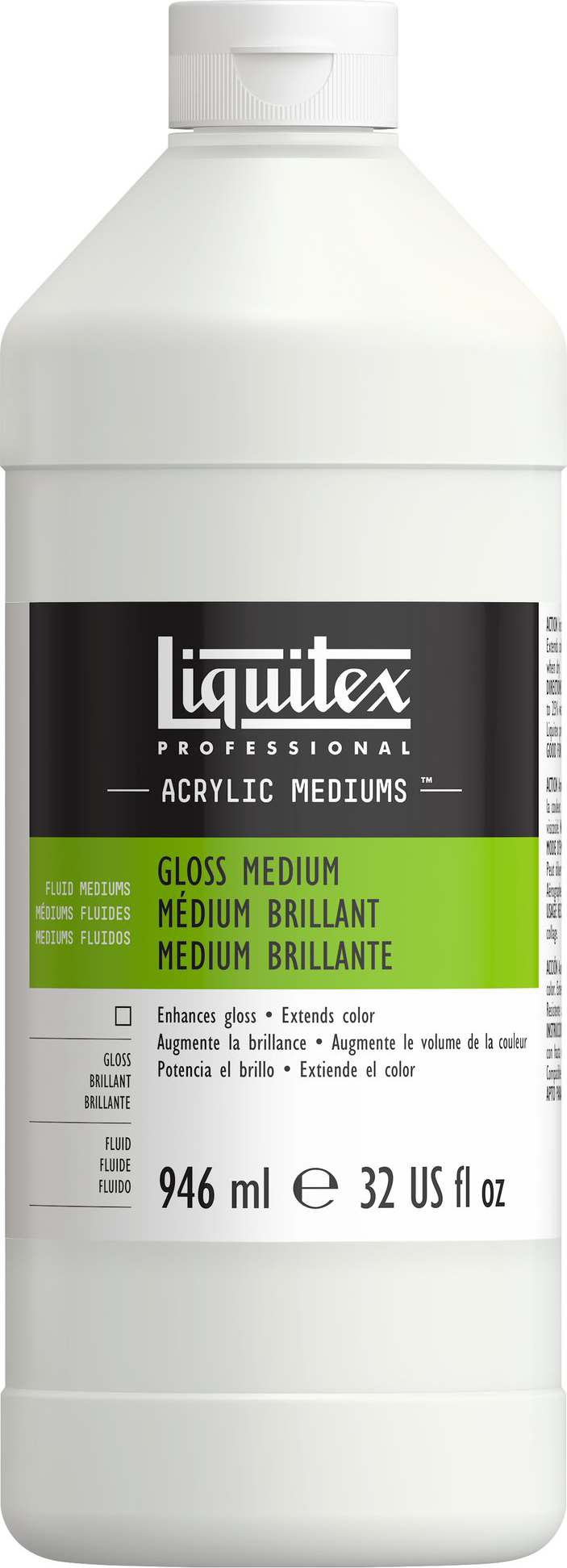 LIQUITEX GLOSS POLYMER MEDIUM 32OZ