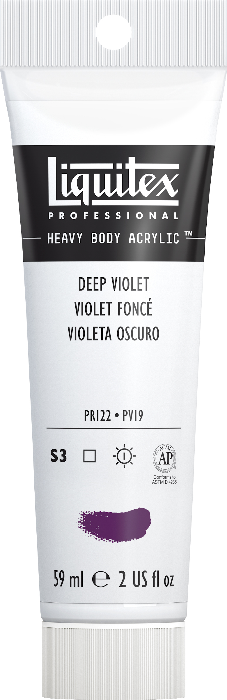 LIQ ACRY  2OZ DEEP VIOLET
