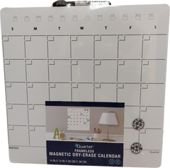 DRY ERASE MAGNT CALENDAR 14X14
