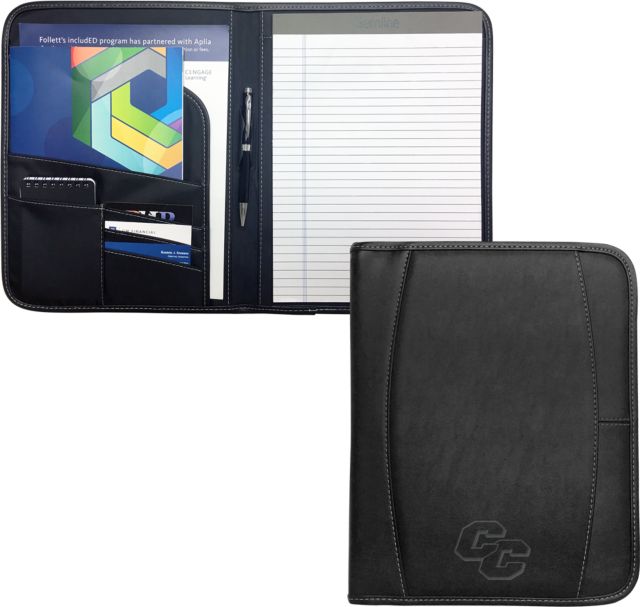 Curry College Deluxe Writing Pad Curry College Primary Athletic Mark  Engraved - ONLINE ONLY