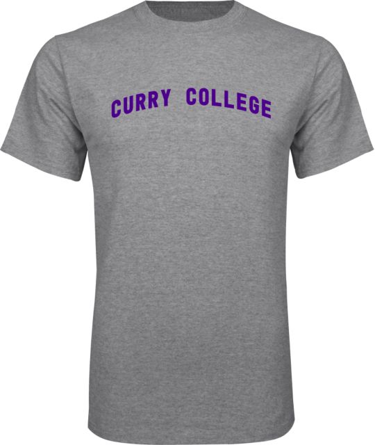 Curry College T Shirt Curry College Arched Design - ONLINE ONLY