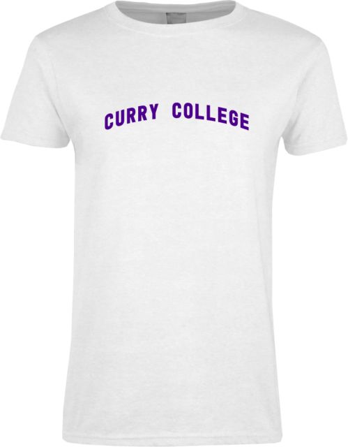 Curry College Womens Short Sleeve Tee Curry College Arched Design - ONLINE ONLY
