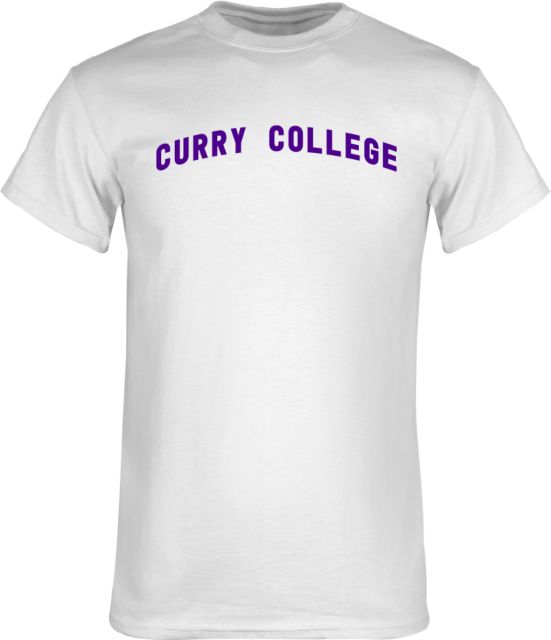Curry College T Shirt Curry College Arched Design - ONLINE ONLY