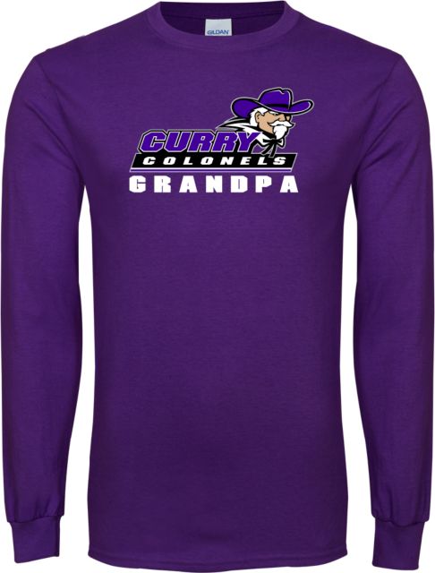 Curry College Long Sleeve T Shirt Grandpa - ONLINE ONLY