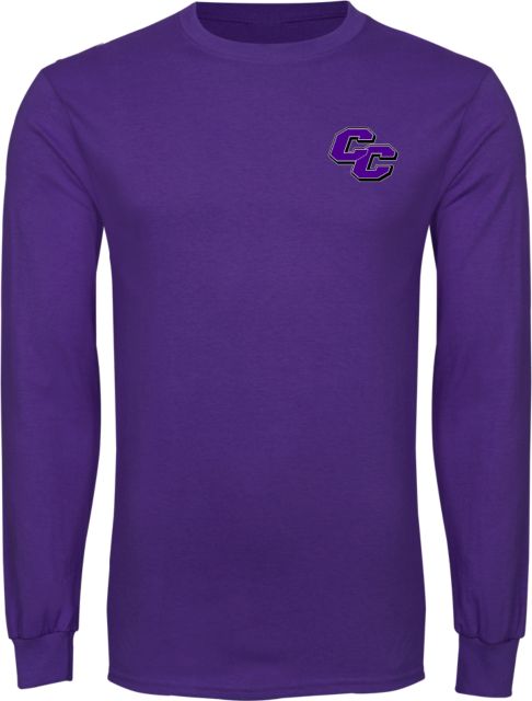 Curry College Long Sleeve T Shirt Curry College Primary Athletic Mark - ONLINE ONLY