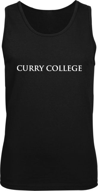 Curry College Tank Top Curry College Wordmark Flat - ONLINE ONLY