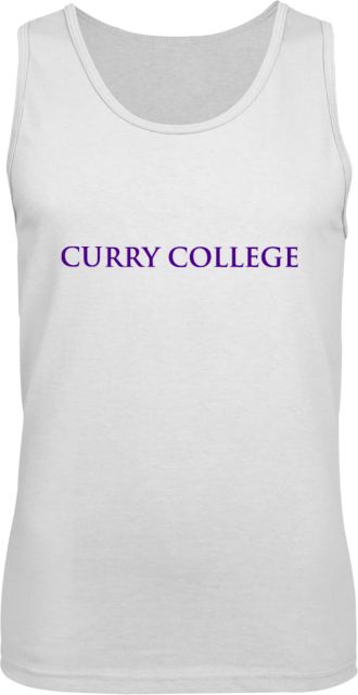 Curry College Tank Top Curry College Wordmark Flat - ONLINE ONLY