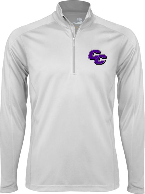 Curry College Syntrel Interlock 1/4 Zip Curry College Primary Athletic Mark - ONLINE ONLY