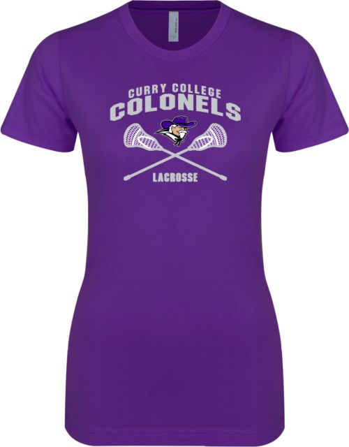 Curry College Next Level Ladies SoftStyle Junior Fitted Tee Lacrosse - ONLINE ONLY
