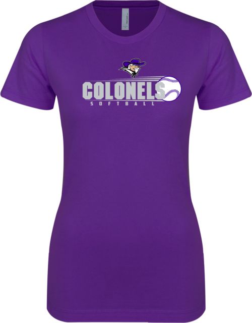 Curry College Next Level Ladies SoftStyle Junior Fitted Tee Softball - ONLINE ONLY