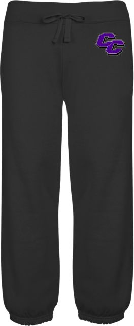 Curry College ENZA Womens Banded Fleece Capri Curry College Primary Athletic Mark - ONLINE ONLY