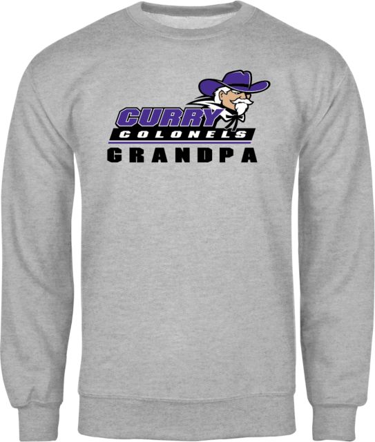 Curry College Fleece Crew Grandpa - ONLINE ONLY