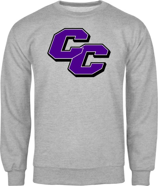 Curry College Fleece Crew Curry College Primary Athletic Mark - ONLINE ONLY