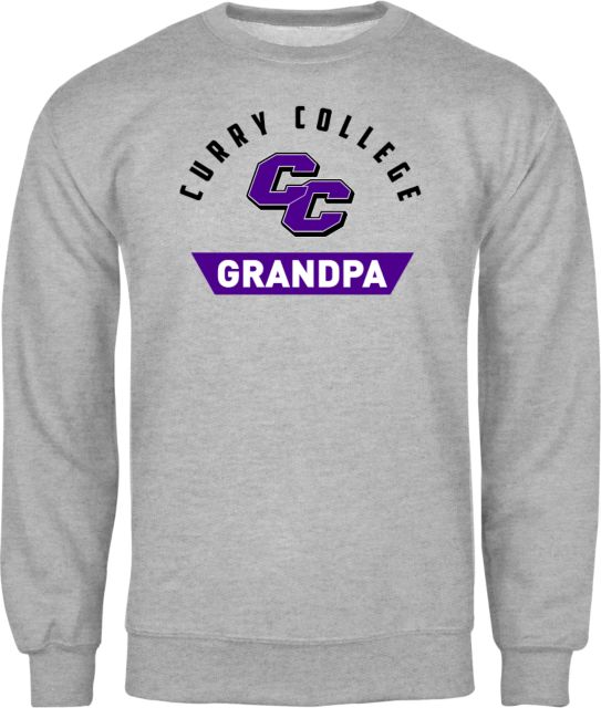 Curry College Fleece Crew Curry College Grandpa - ONLINE ONLY
