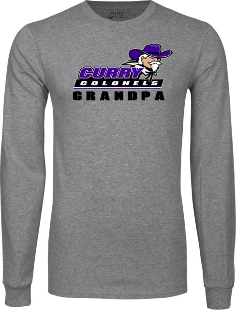 Curry College Long Sleeve T Shirt Grandpa - ONLINE ONLY