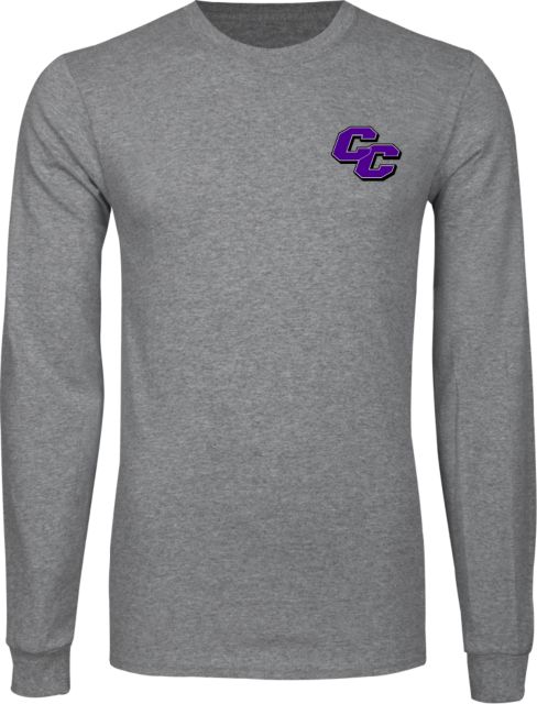 Curry College Long Sleeve T Shirt Curry College Primary Athletic Mark - ONLINE ONLY