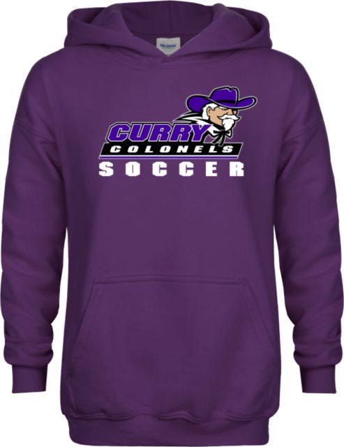 Curry College Youth Fleece Hoodie Soccer - ONLINE ONLY