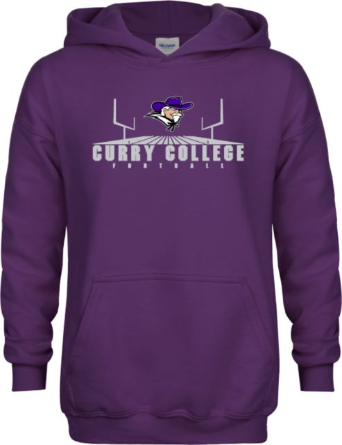 Curry College Youth Fleece Hoodie Football Field - ONLINE ONLY
