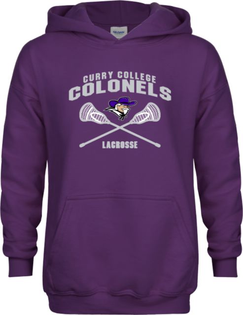 Curry College Youth Fleece Hoodie Lacrosse - ONLINE ONLY