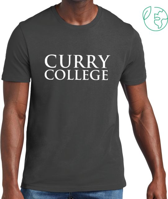 Curry College Allmade Organic Cotton Tee Curry College Wordmark Stacked - ONLINE ONLY