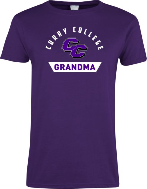 Curry College Womens Short Sleeve Tee Curry College Grandma - ONLINE ONLY