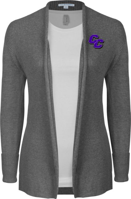 Curry College Ladies Open Front Cardigan CC - ONLINE ONLY