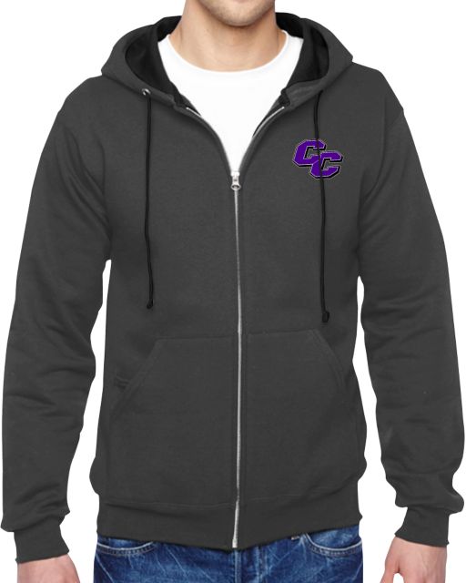 Curry College Fleece Full Zip Hoodie Curry College Primary Athletic Mark - ONLINE ONLY