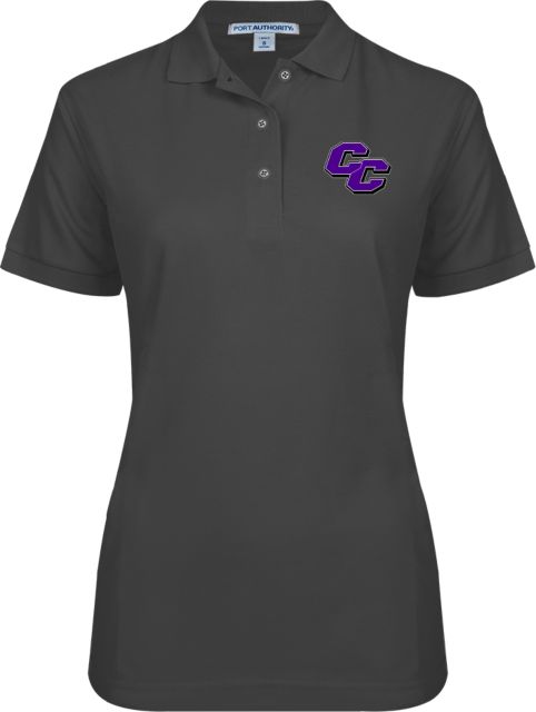 Curry College Womens Silk Touch Pique Polo Curry College Primary Athletic Mark - ONLINE ONLY