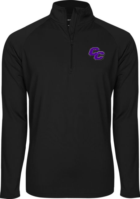 Curry College Sport Tek Sport Wick Stretch 1/2 Zip Pullover Curry College Primary Athletic Mark - ONLINE ONLY