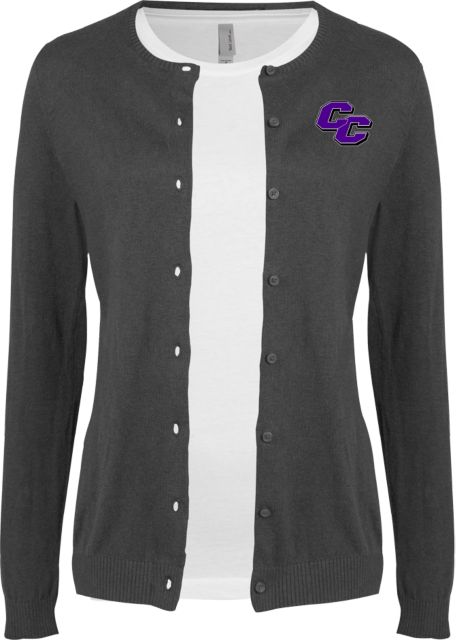 Curry College Womens Cardigan Sweater  Curry College Primary Athletic Mark - ONLINE ONLY
