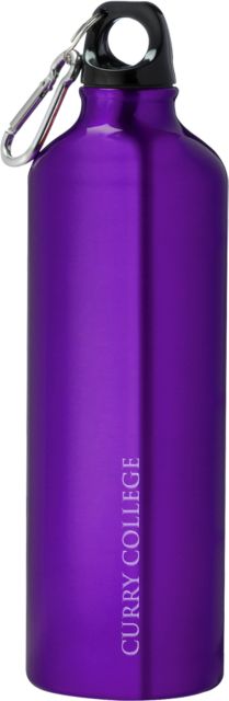 Curry College Venture Aluminum Bike Bottle 26oz Curry College Wordmark Flat  Engraved - ONLINE ONLY