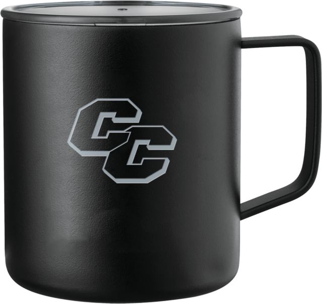 Curry College Rover Camp Vacuum Insulated Mug 14oz Curry College Primary Athletic Mark  Engraved - ONLINE ONLY