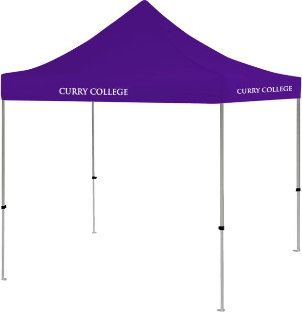 Curry College 9 ft x 9 ft Tent Curry College Wordmark Flat - ONLINE ONLY