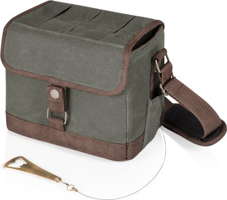 Beer Caddy Cooler Tote with Bottle Opener