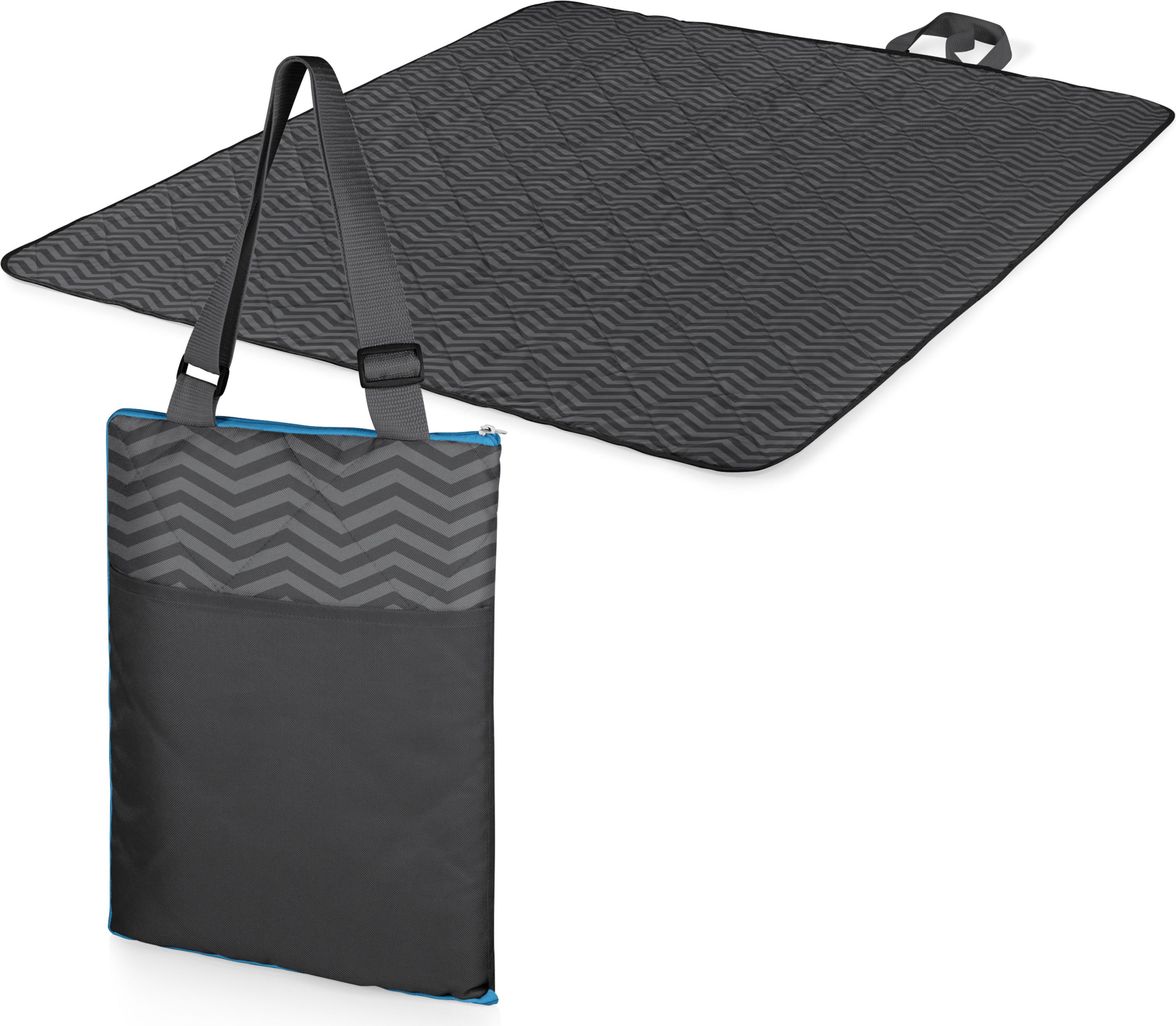 59" x 51" Outdoor Picnic Blanket Tote