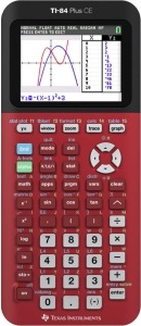 CALCULATOR TI-84 PLUS CE RED GRAPH