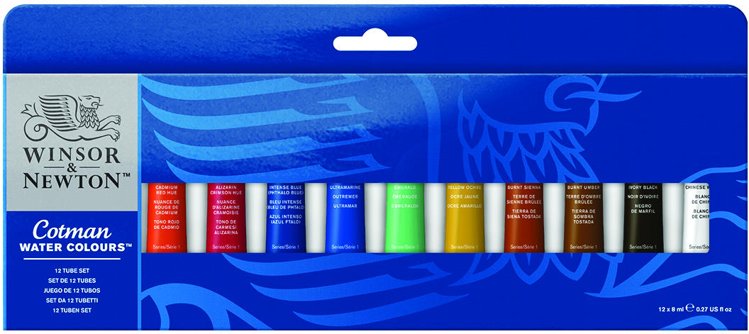 COTMAN WC 12 TUBE SET 12X8ML