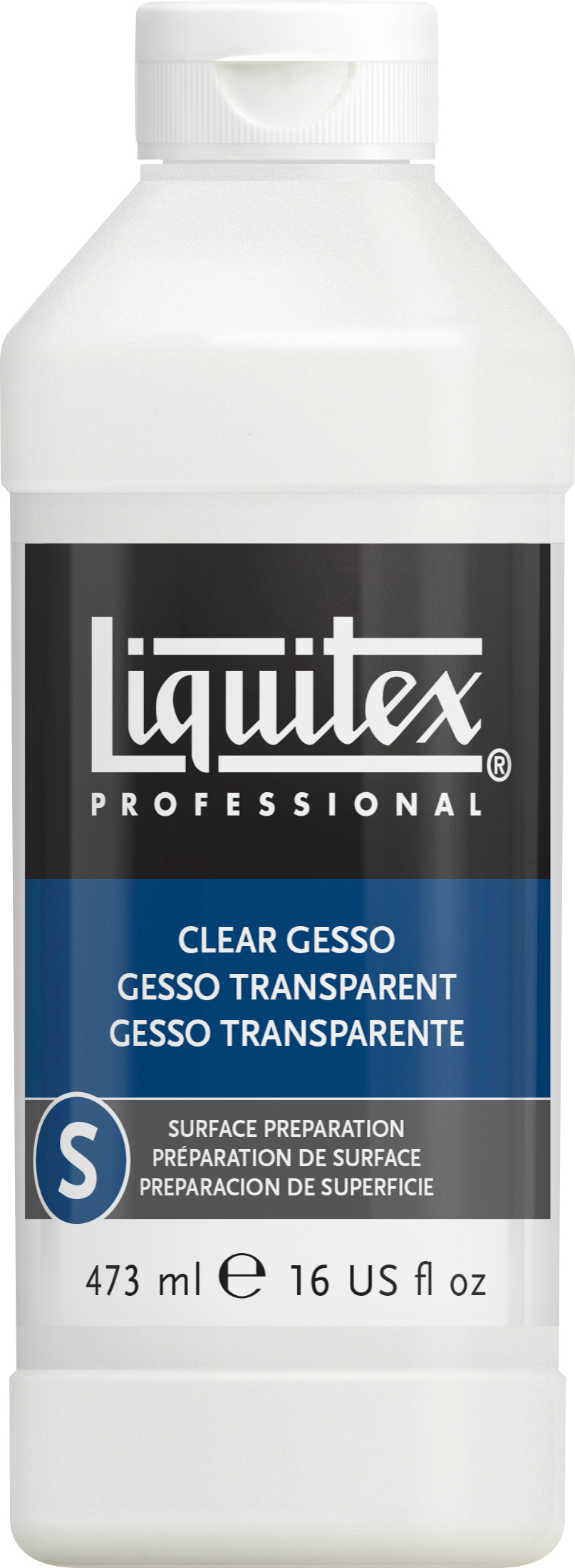ACRYLIC CLEAR GESSO 16OZ