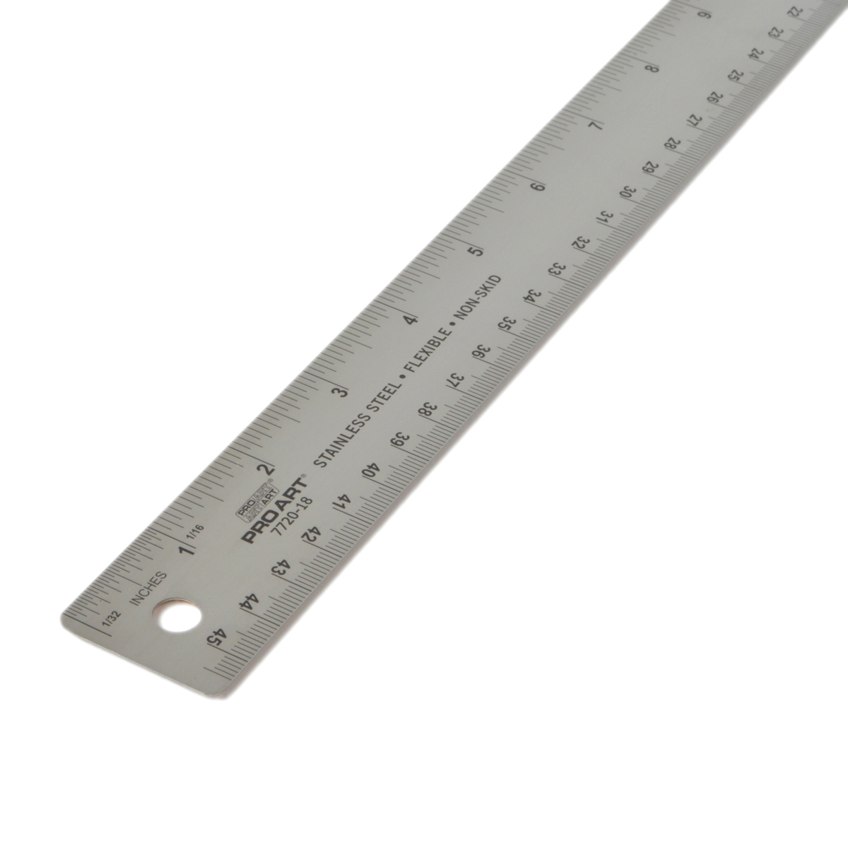 STAINLESS STEEL RULE 18"
