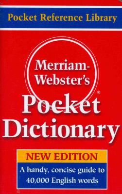 Merriam-Webster's Pocket Dictionary -